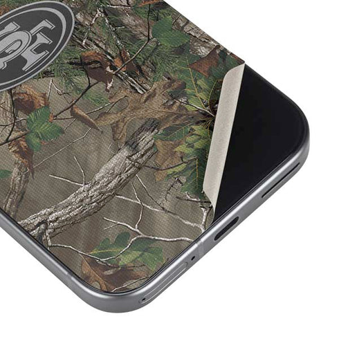 NFL San Francisco 49ers Realtree Xtra Green Camo Google Pixel 9 Skin